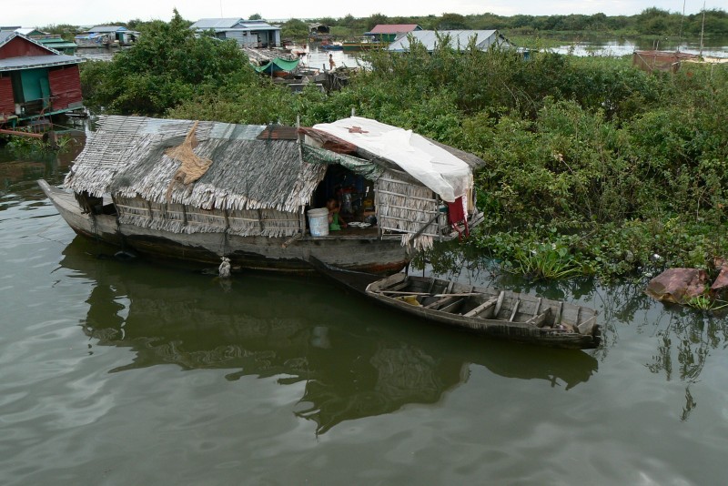 04 Villaggio di pescatori di chong khneas sul lago tonlesap